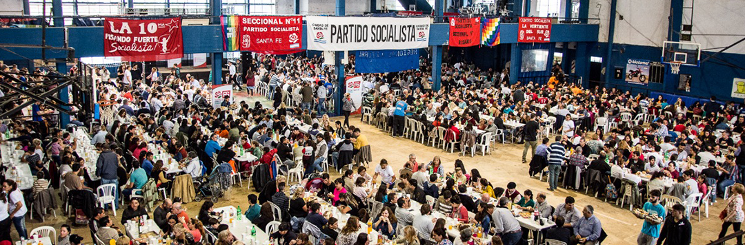 Almuerzo socialista por el 1ro de mayo