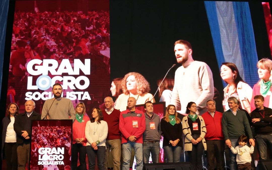 El socialismo llamó a salir del ajuste y de la crisis en un multitudinario locro