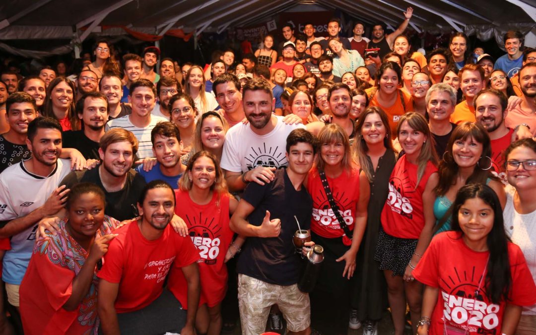 Enero 2020: un nuevo Campamento Nacional de las JS en Santa Fe