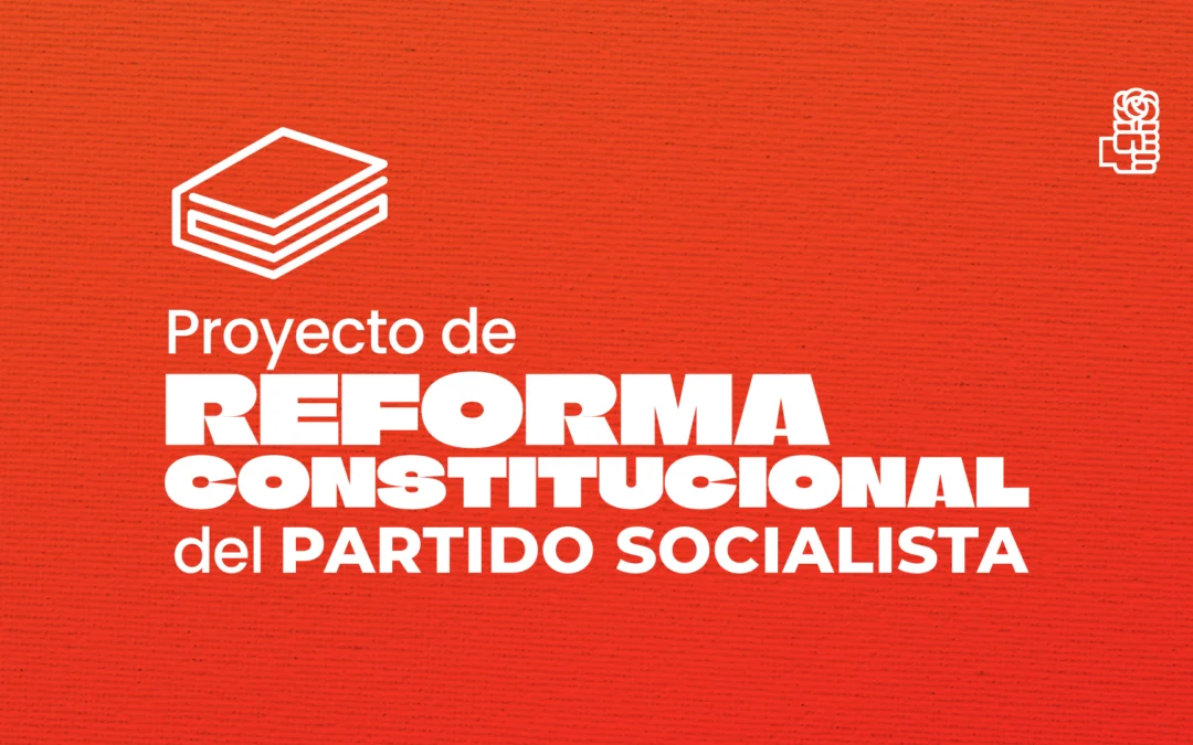El Partido Socialista presentó su Proyecto de Reforma Constitucional